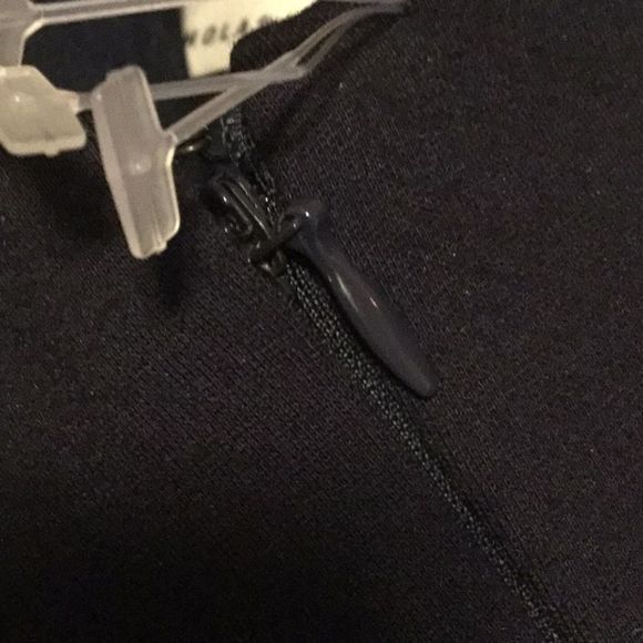 Ponti Halter Dress  Asymmetrical Hem N NICHOLAS - Picture 7 of 8